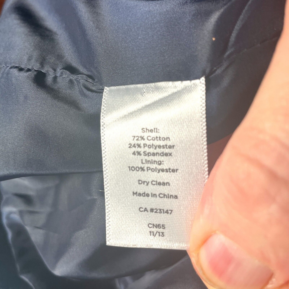 Talbots Navy Blazer - Picture 10 of 11